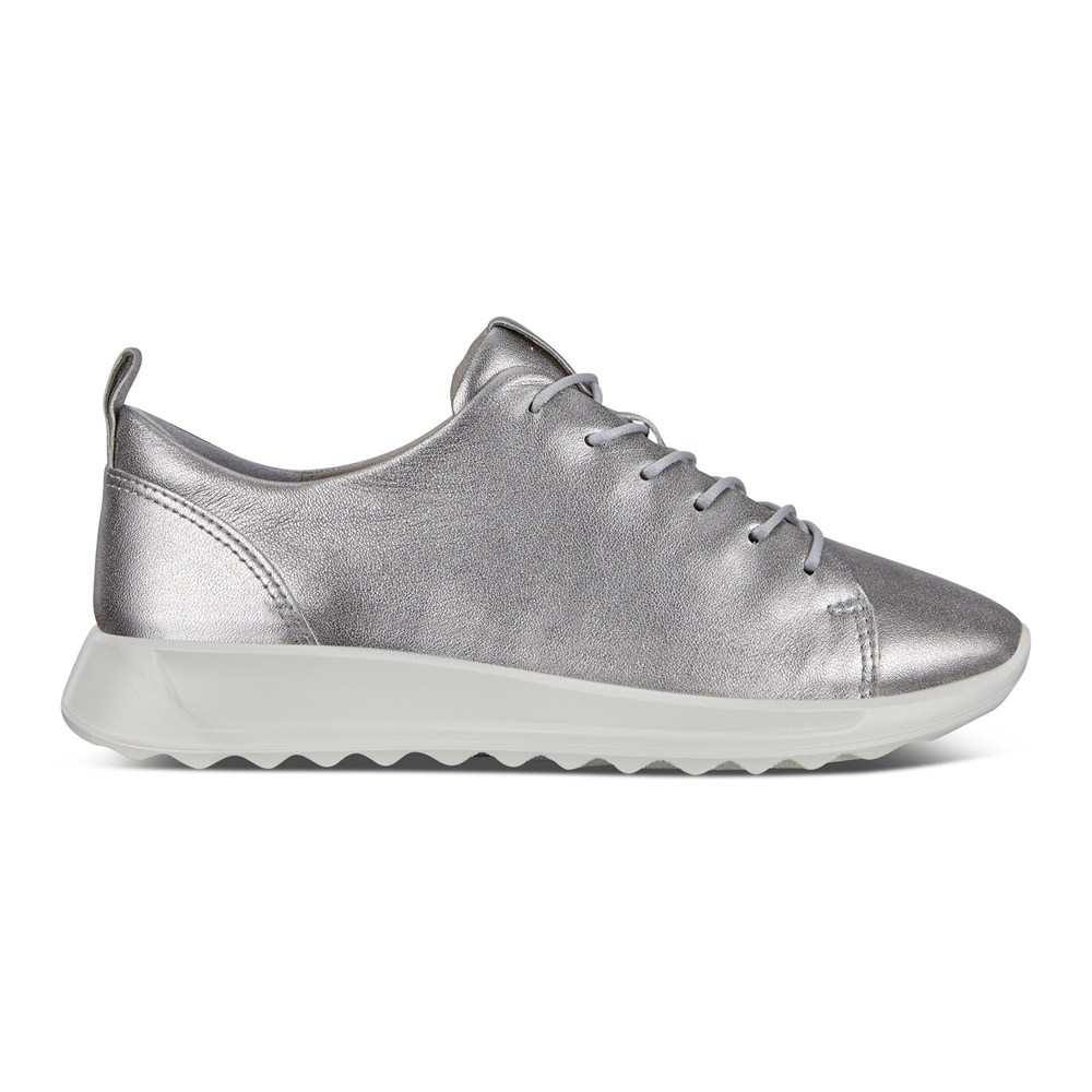 ECCO Womens Sneakers Silver - Flexure Runner - IVL-918235